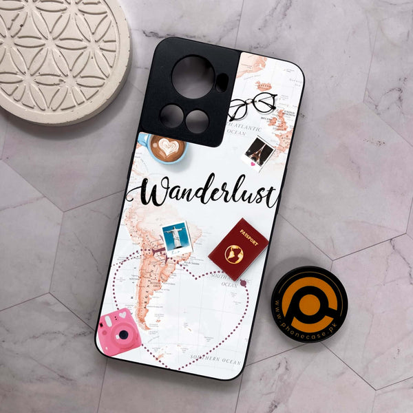 OnePlus 10R -  World Journey - Premium Metal Printed soft Bumper shock Proof Case