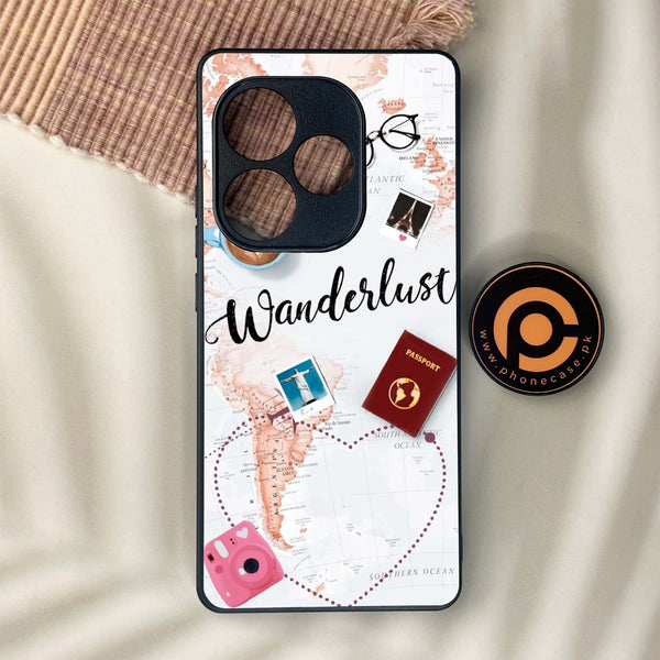 Realme GT 6 - World Journey - Premium Metal Printed soft Bumper shock Proof Case