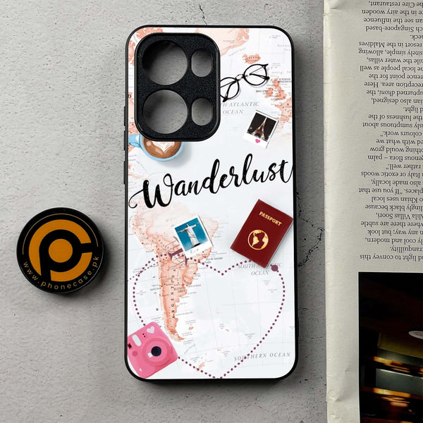 Oppo Reno 13 Pro - World Journey - Premium Metal Printed Soft Bumper Shockproof Case