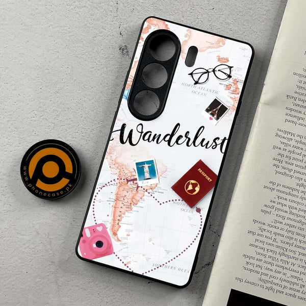 Tecno Camon 40 - World Journey - Premium Metal Printed Soft Bumper Shockproof Case
