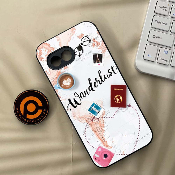 Google Pixel 9a -  World Journey - Premium Metal Printed soft Bumper Shock Proof Case