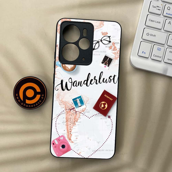 Realme 14T 5G -  World Journey - Premium Metal Printed soft Bumper Shock Proof Case