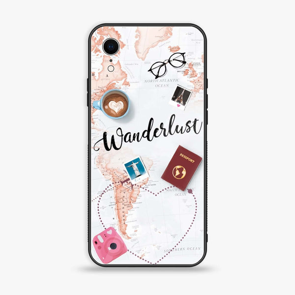 iPhone XR - World Journey - Premium Printed Glass soft Bumper Shock Proof Case