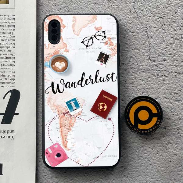 iPhone XS Max - World Journey - Premium Metal Printed soft Bumper shock Proof Case