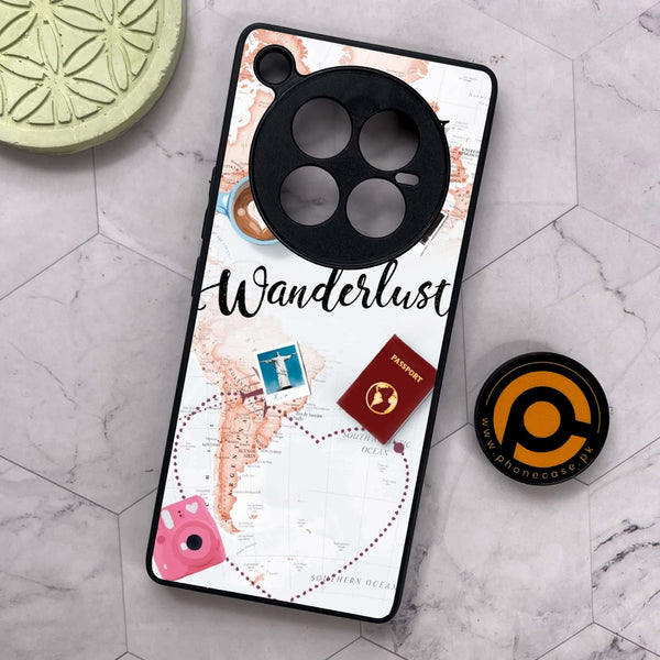 Infinix Zero 40 5G - World Journey - Premium Metal Printed soft Bumper shock Proof Case