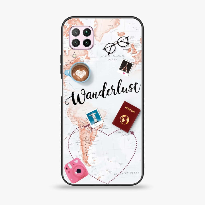Huawei Nova 7i - World Journey - Premium Printed Glass soft Bumper shock Proof Case