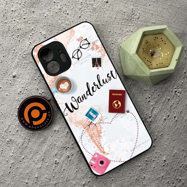 Nothing Phone 2 - World Journey - Premium Metal Printed soft Bumper shock Proof Case