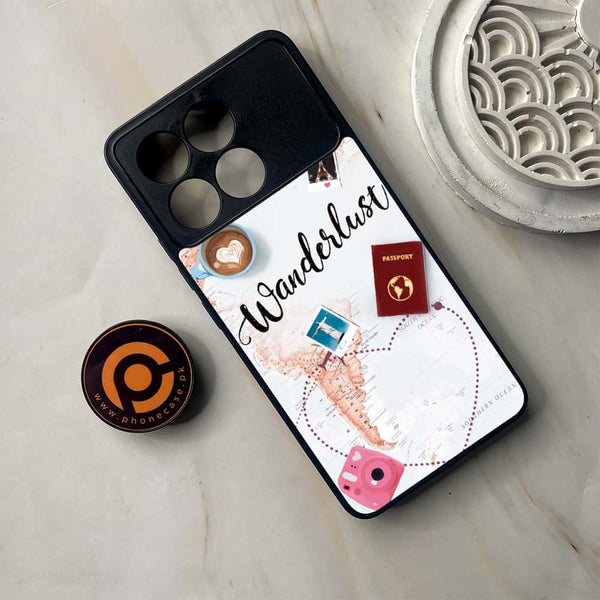 Xiaomi Poco F6 Pro - World Journey - Premium Metal Printed soft Bumper shock Proof Case