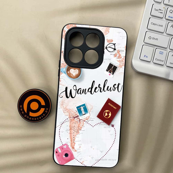 Honor X5b Plus - World Journey - Premium Metal Printed soft Bumper shock Proof Case