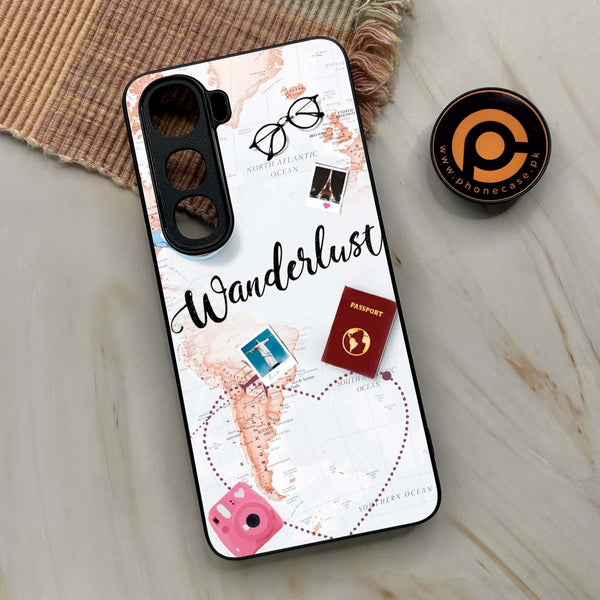 Vivo Y400 - World Journey  - Premium Metal Printed soft Bumper shock Proof Case