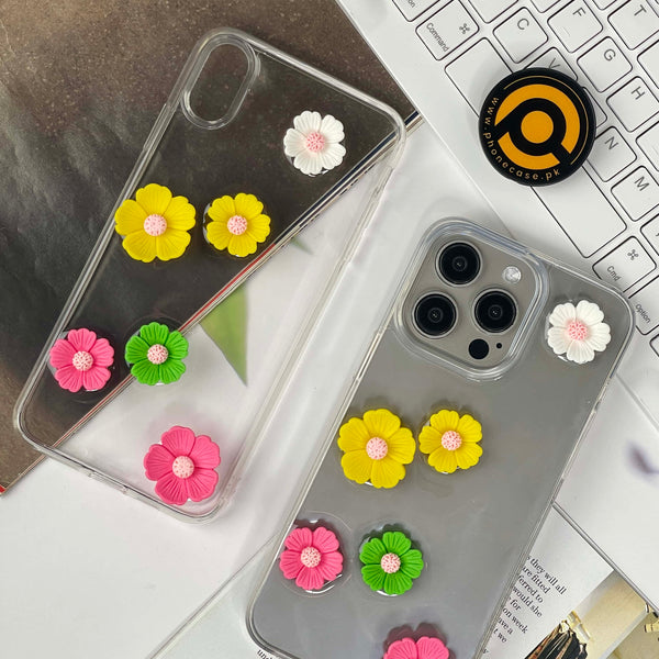 iPhone X/XS Blooming Garden Charm Clear Case