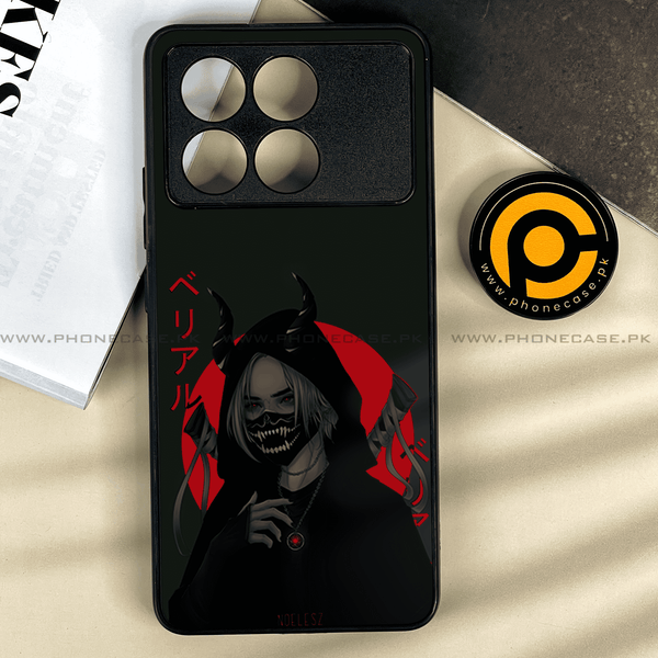 Xiaomi Poco X6 Pro 5G - Anime Design  10 -  Premium Printed Metal soft Bumper shock Proof Case CS-43797