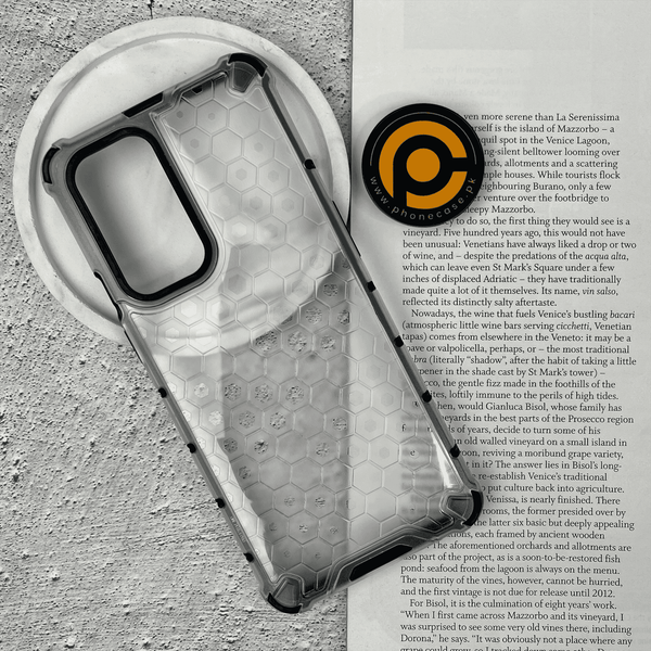 OnePlus 9 Airbag Shockproof Hybrid Armor Honeycomb Transparent Cover