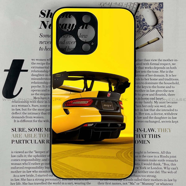 iPhone 16 Pro Max - Sakura Racing Car - Premium Metal Printed soft Bumper shock Proof Case