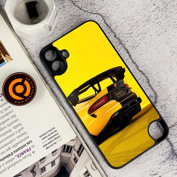 Nothing CMF Phone 1 - Sakura Racing Car - Premium Metal Printed soft Bumper Shock Proof Case