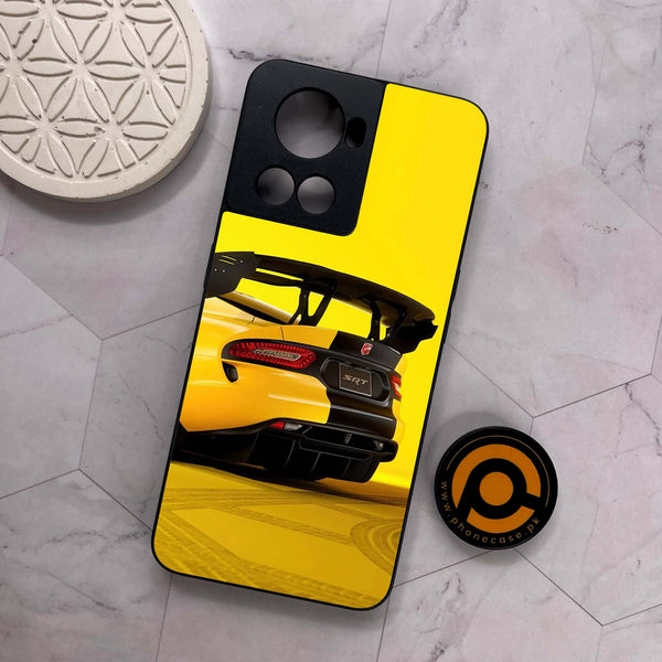 OnePlus 10R -  Sakura Racing Car - Premium Metal Printed soft Bumper shock Proof Case