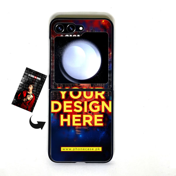 Galaxy Z Flip 5 - Customize your own - Premium Metal Printed soft Bumper shock Proof Case