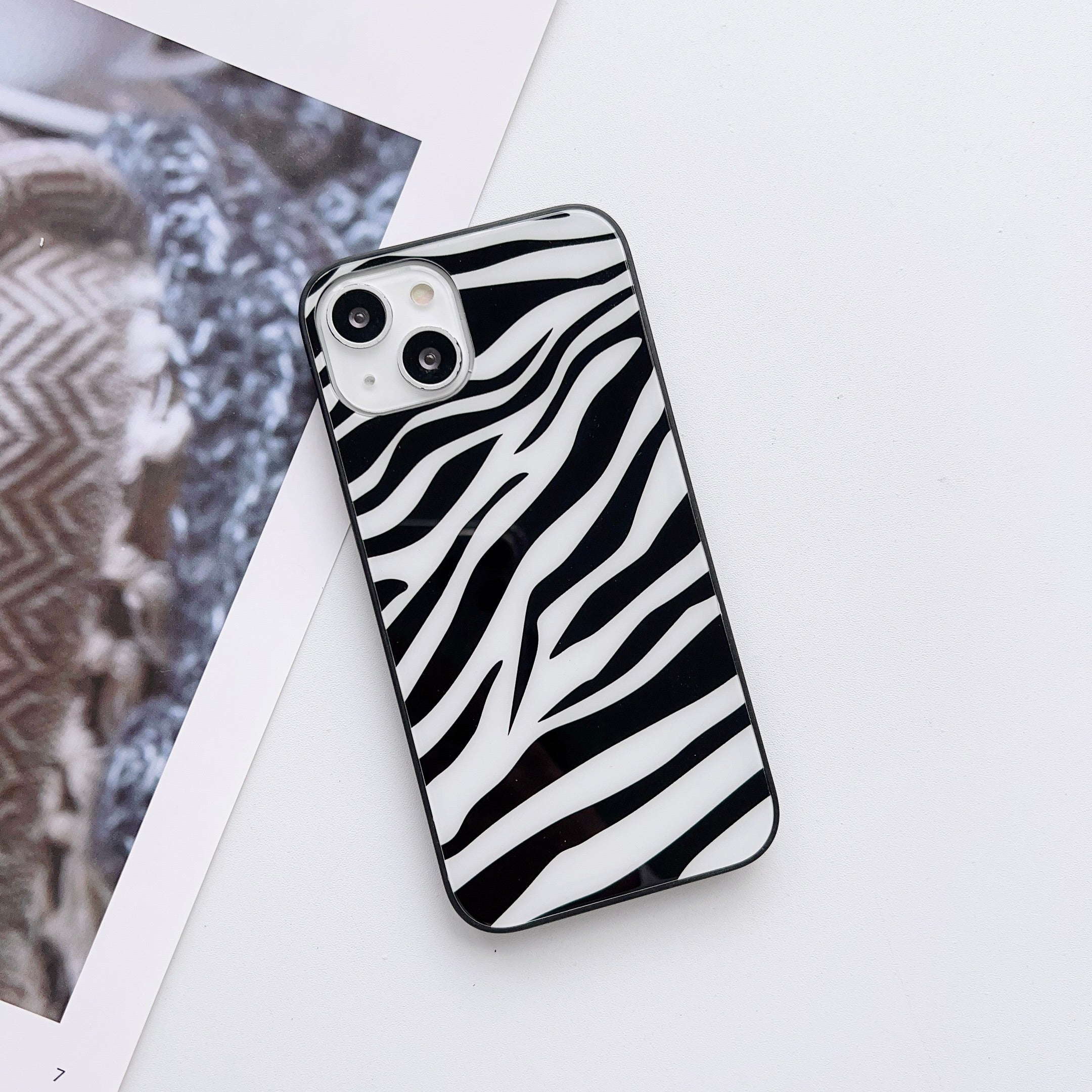Moo Moo Pattern Metal Case For All Model