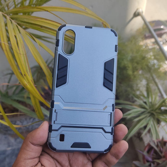 Galaxy A01 Hybrid TPU+PC Iron Man Armor Shield Case