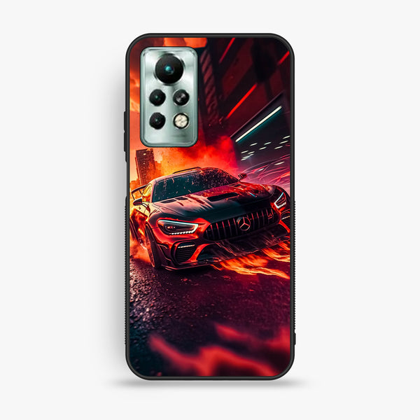 Infinix Note 11 Pro - Racing Series 2.0 Design 8 - Premium Metal Printed Soft Bumper Shock Proof Case