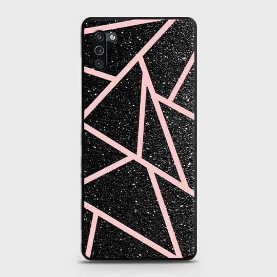 SAMSUNG GALAXY A11- Back Sparkle Glitter  - Premium Printed Glass soft Bumper shock Proof Case