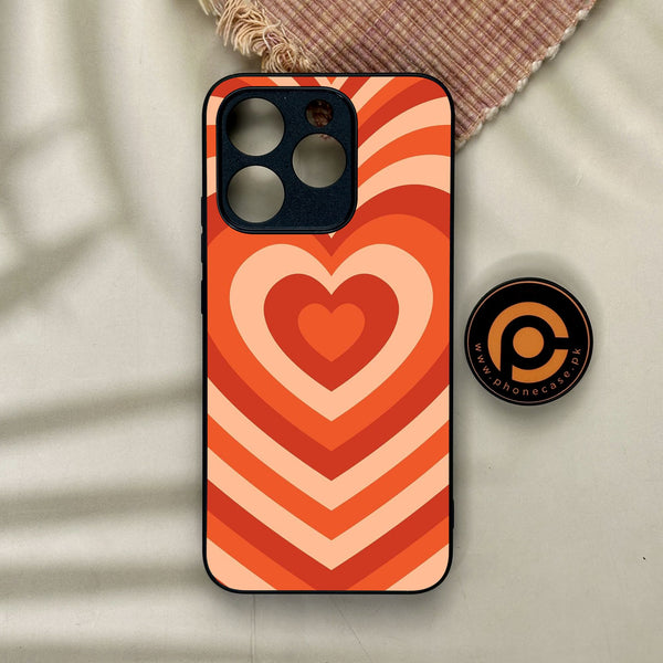 Realme 15T - Heartbeat Design 9 - Premium Metal Printed Soft Bumper Shock Proof Case