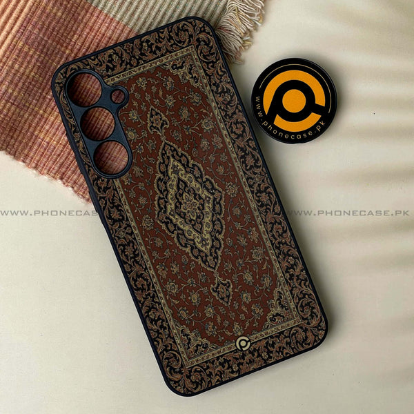 Samsung Galaxy A16 - Persian Rugs Design 1 - Premium Metal Printed soft Bumper Shock Proof Case CS-49913 CS-52048
