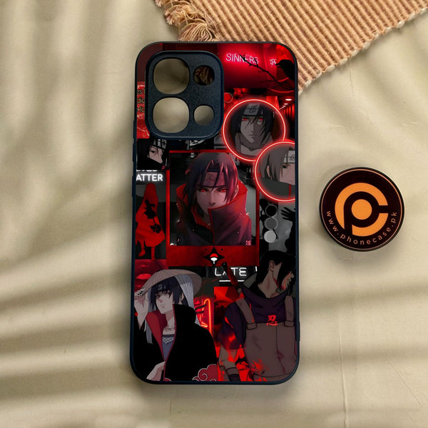 Oppo A6 Pro - Itachi Aesthetic - Premium Metal Printed Soft Bumper Shock Proof Case