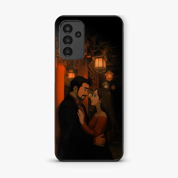 Samsung Galaxy A16 - Stark Love Story - Premium Metal Printed soft Bumper Shock Proof Case