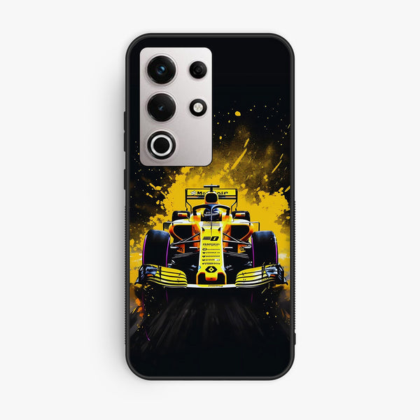 Itel S25 Ultra - Formula 1 Design 5 - Premium Metal Printed Soft Bumper Shock Proof Case