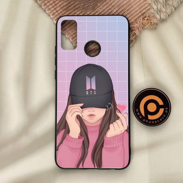 Honor 9X Lite - Anime Girls Design 3 - Premium Metal Printed Soft Bumper Shock Proof Case