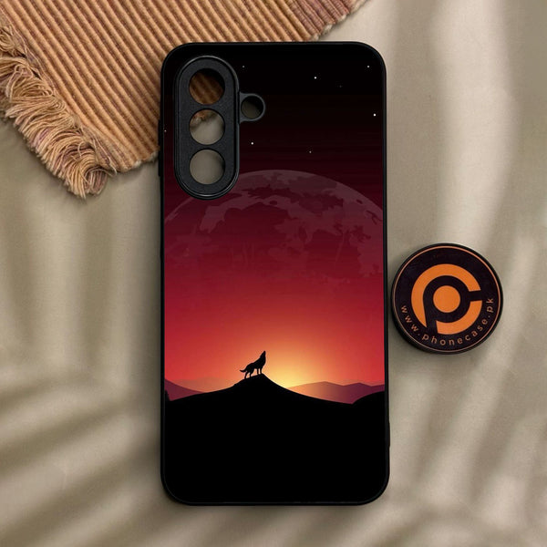 Samsung Galaxy A27 - Wolf Design 4 - Premium Metal Printed Soft Bumper Shock Proof Case