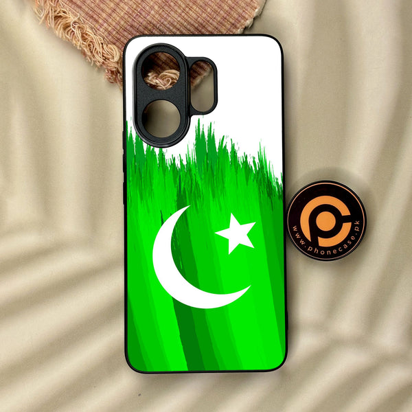 Vivo V60 - Pakistan Design 6 - Premium Metal Printed Soft Bumper Shock Proof Case