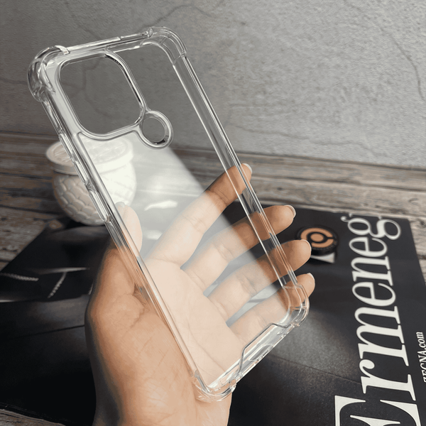 Redmi A2 Plus / Redmi A1 Plus Anti Crash Shock Proof Transparent Case