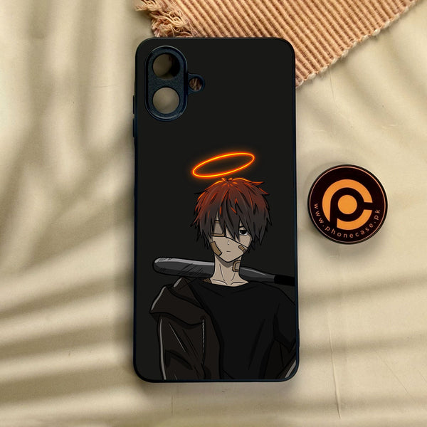 Samsung Galaxy A07 - Anime Series Design 6 - Premium Metal Printed Soft Bumper Shock Proof Case