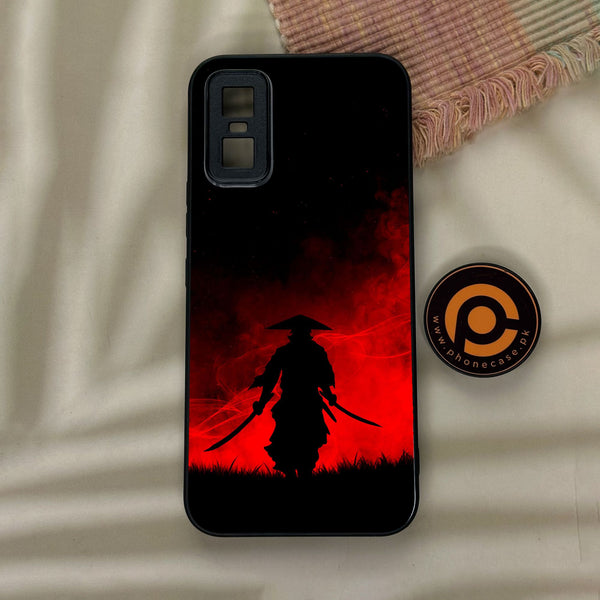 Infinix GT 30 Pro - Ninja Design 1 - Premium Metal Printed Soft Bumper Shock Proof Case
