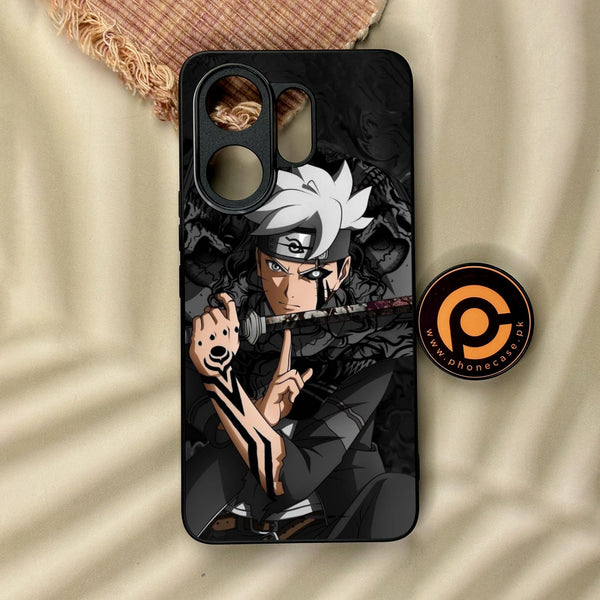 Vivo V60 - Anime 2.0 Design 1 - Premium Metal Printed Soft Bumper Shock Proof Case