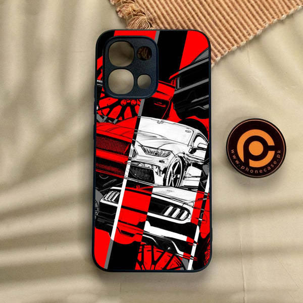 Oppo A6 Pro - Racing Series 2.0 Design 6 - Premium Metal Printed Soft Bumper Shock Proof Case