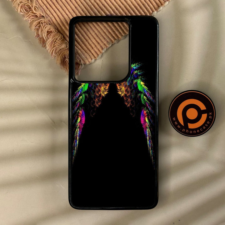 Motorola Edge 2025 - Angel Wings Design 10 - Premium Metal Printed Soft Bumper Shock Proof Case