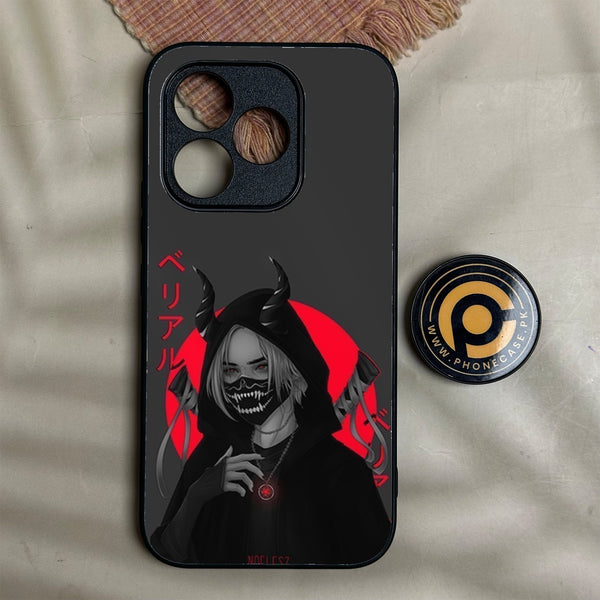 Honor 600 Lite - Anime Series Design 10 - Premium Metal Printed Soft Bumper Shock Proof Case