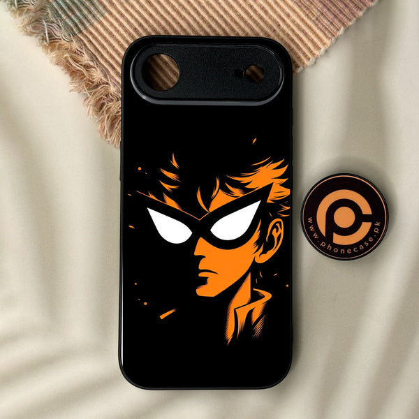 iPhone Air - Minimalistic Design 8 - Premium Metal Printed Soft Bumper Shock Proof Case