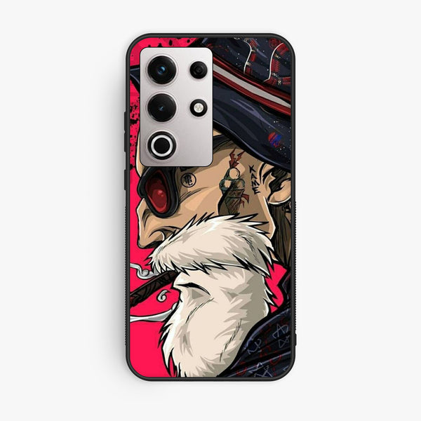 Itel S25 Ultra - Master Roshi - Premium Metal Printed Soft Bumper Shock Proof Case