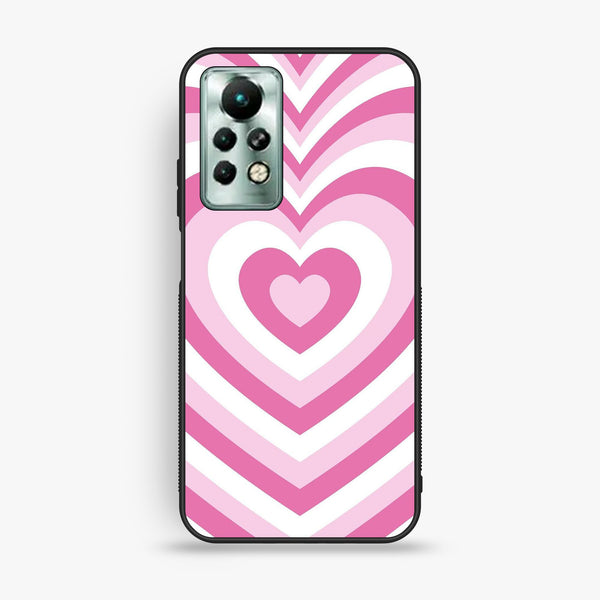 Infinix Note 11 Pro - Heartbeat Design 3 - Premium Metal Printed Soft Bumper Shock Proof Case