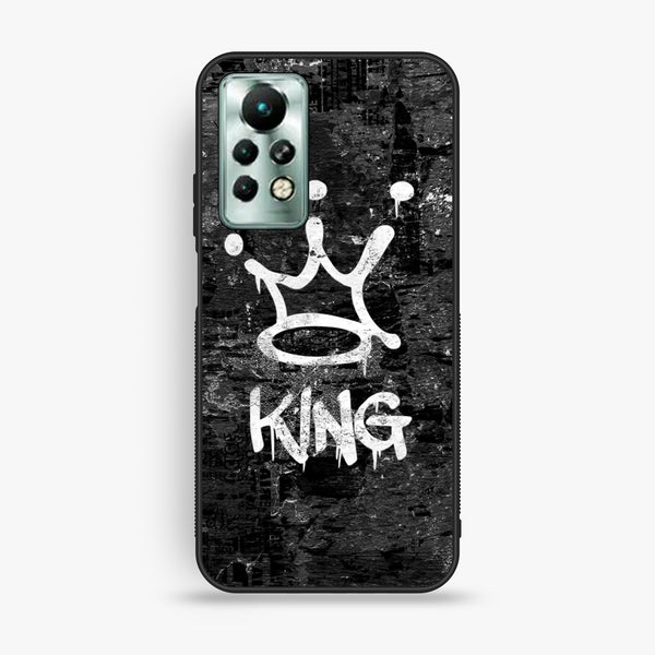 Infinix Note 11 Pro - King Design 8 - Premium Metal Printed Soft Bumper Shock Proof Case