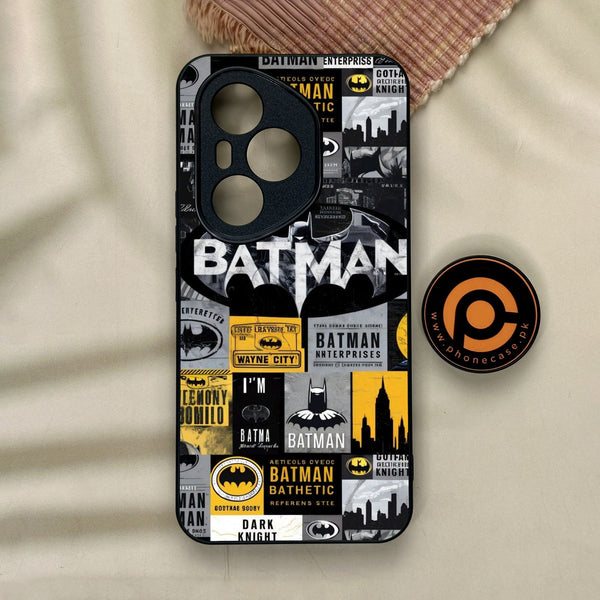 Honor 400 Pro - The Gotham Collage - Premium Metal Printed Soft Bumper Shock Proof Case