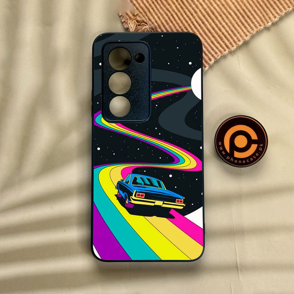 Xiaomi Redmi 15 - Drive To The Moon - Premium Metal Printed Soft Bumper Shock Proof Case