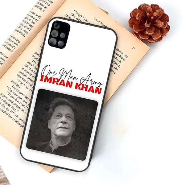 Samsung Galaxy A51 - One Man Army Imran Khan -   Premium Metal Printed soft Bumper shock Proof Case