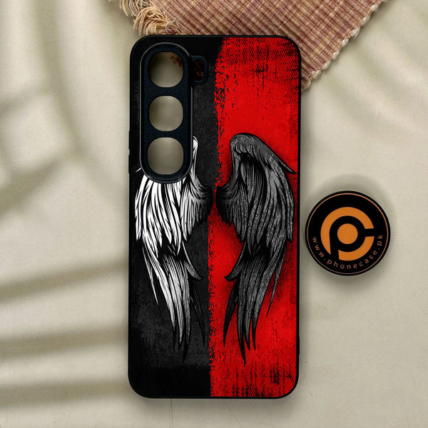 Vivo Y21d - Angel 2.0 Design 10 - Premium Metal Printed Soft Bumper Shock Proof Case