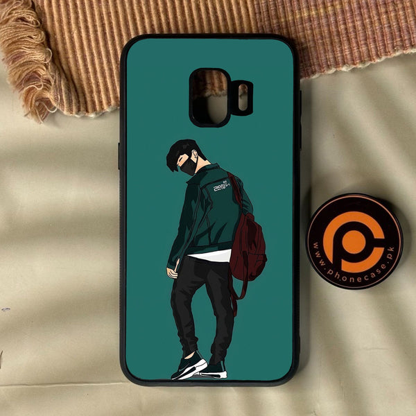 Samsung Galaxy J2 Core - Anime Series Design 1 - Premium Metal Printed Soft Bumper Shock Proof Case