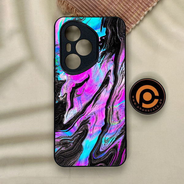 Honor 400 Pro - Cosmic Inferno - Premium Metal Printed Soft Bumper Shock Proof Case
